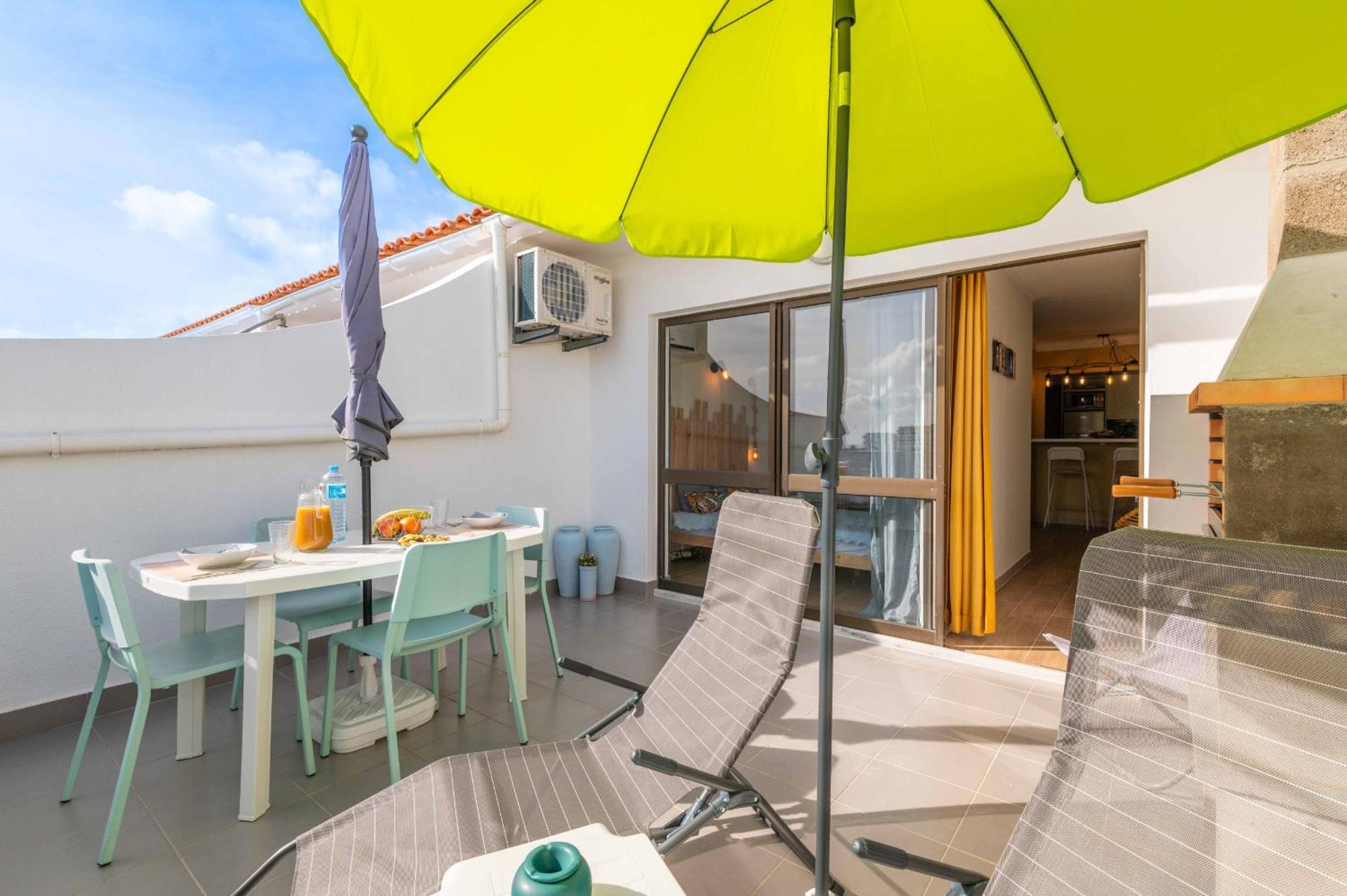 אלבופיירה Apartamento Mar A Vista By Portucasa מראה חיצוני תמונה